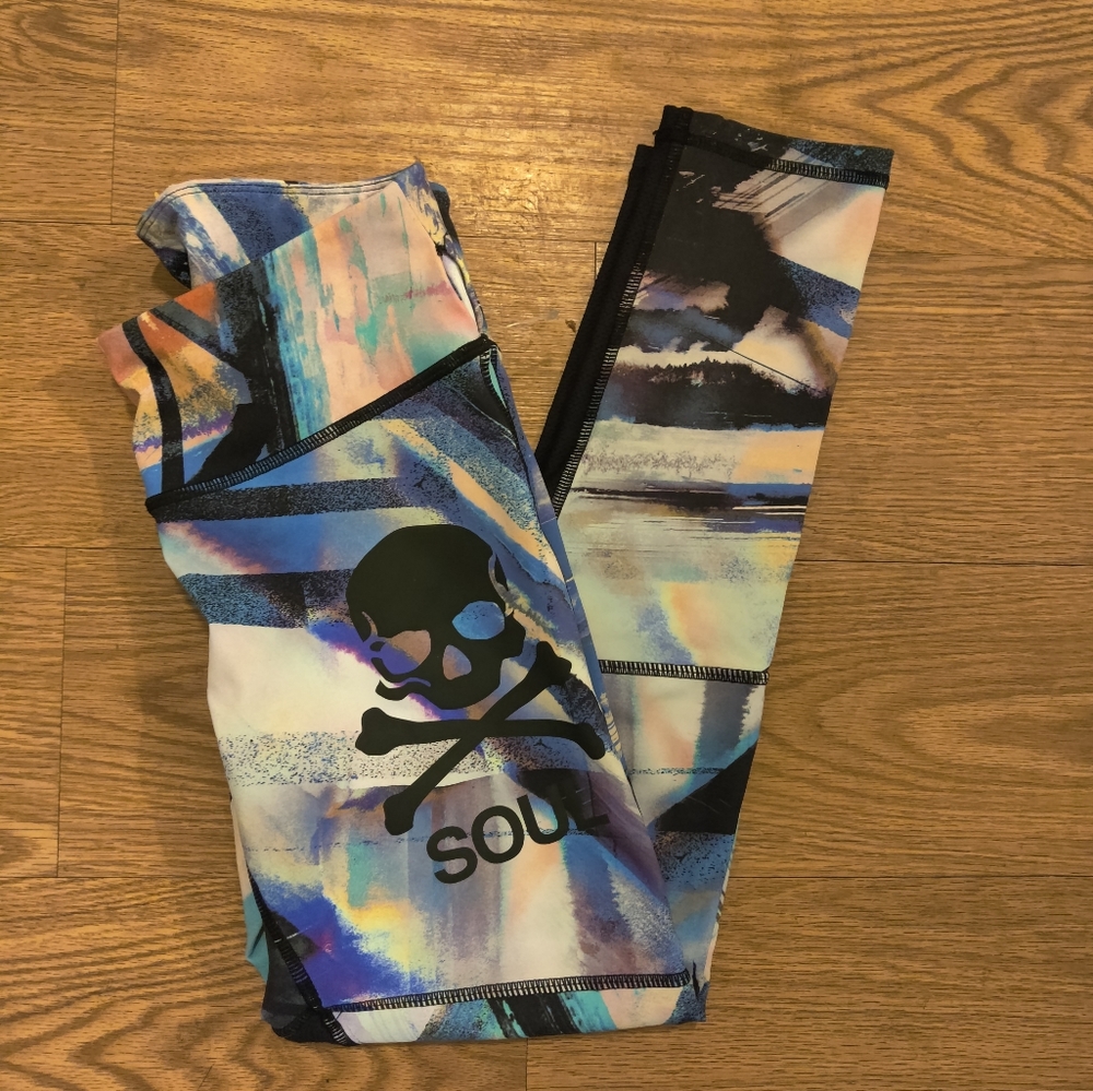 Soul Cycle Cropped Leggings. Sz M
